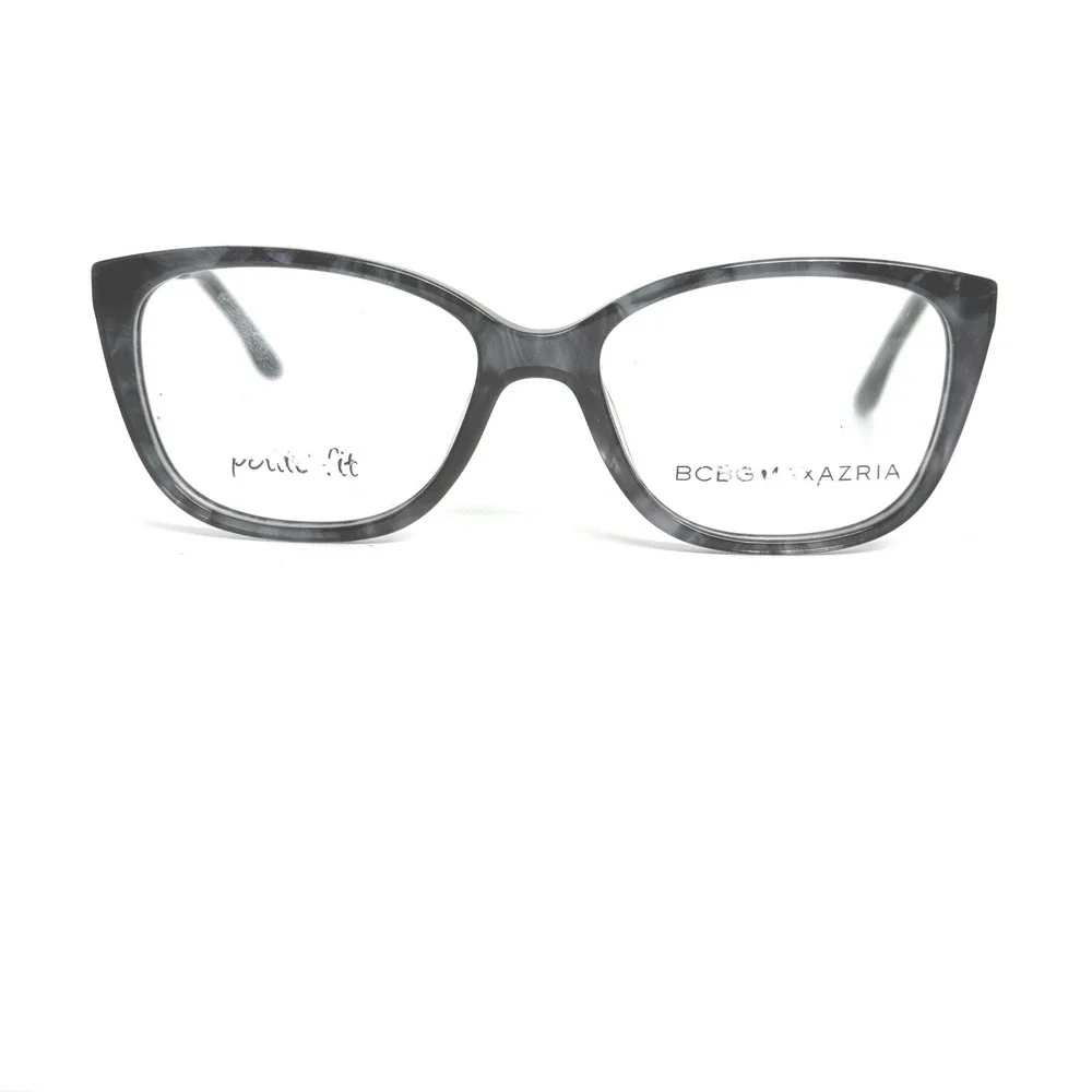 BCBGMAXAZRIA Galena Black Grey Multi Eyeglasses Frame 54 15 130MM 21371